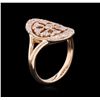 Image 3 : 0.52ctw Diamond Ring - 14KT Rose Gold