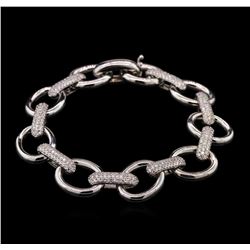 1.72ctw Diamond Bracelet - 14KT White Gold