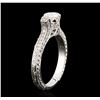 Image 3 : 14KT White Gold 0.76ctw Diamond Ring