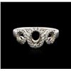 Image 2 : 18KT White Gold 0.25ctw Diamond Ring