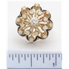 Image 9 : 0.75ctw Diamond Ring - 14KT Yellow Gold