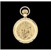 Image 2 : Waltham 14KT Yellow Gold Hunter Style Pocket Watch