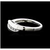 Image 1 : 10KT White Gold 0.10ctw Diamond Ring