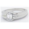 Image 4 : 0.68ct Diamond Ring - 14KT White Gold