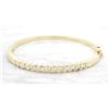 Image 1 : 1.10ctw Diamond Bracelet - 14KT Yellow Gold