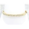 Image 9 : 1.10ctw Diamond Bracelet - 14KT Yellow Gold