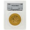 Image 1 : 1904 PCGS MS64 $20 Liberty Head Double Eagle Gold Coin