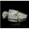 18KT White Gold 3.70ctw Diamond Ring