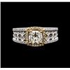 Image 1 : 1.58ctw Diamond Ring - 18KT Two-Tone Gold