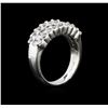 Image 3 : 0.71ctw Diamond Ring - Platinum