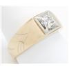 Image 6 : 0.69ct Diamond Ring - 14KT Yellow Gold