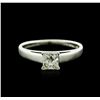 Image 2 : 14KT White Gold 0.70ct Diamond Ring