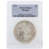 Image 1 : 1921 PCGS MS64 Morgan Silver Dollar