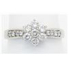 Image 5 : 0.79ctw Diamond Ring - 14KT White Gold