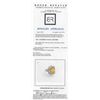 Image 3 : 6.60ct Yellow Sapphire and Diamond Ring - 14KT White Gold