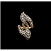 Image 2 : 1.34ctw Diamond Ring - 14KT Two-Tone Gold