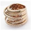 Image 4 : 1.50ctw Chocolate Diamond Ring - 14KT Rose Gold