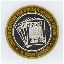 Limited Edition $10 Las Vegas .999 Silver Gaming Token