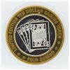 Image 1 : Limited Edition $10 Las Vegas .999 Silver Gaming Token