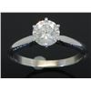 Image 5 : 1.17ct Diamond Solitaire Ring - 14KT White Gold