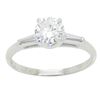 Image 5 : 0.87ctw Diamond Ring - 14K White Gold