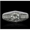 Image 2 : 18KT White Gold 1.80ctw Diamond Ring