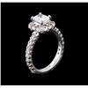 Image 3 : 1.84ctw Diamond Ring - 14KT White Gold