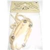 Image 1 : INDIAN MOUNTAIN CARVED BONE WOLF NECKLACE