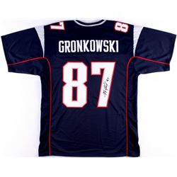 Rob Gronkowski Signed Patriots Jersey (JSA COA)