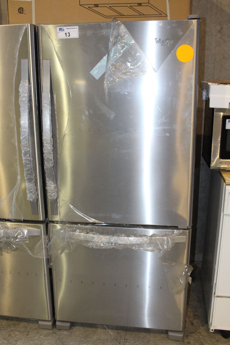 Whirlpool Wrb329rfbm00 Stainless Steel Single Door Bottom
