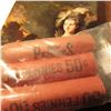Image 2 : (3) Solid Date Rolls of Scarce Lincoln Cents 1926 P, 26 D, & 27 P. Circulated. (150 pcs. Total).
