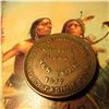 Image 2 : 1837 Henry Anderson Cheap Boot & Shoe Store Chatham Square New York. Hard Times Token. VG.