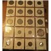 Image 2 : (20) World Coins in 2" x 2" holders and plastic page from Great Britain & Greece, includes Shillings