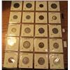 Image 2 : (20) World Coins in 2" x 2" holders and plastic page from Morocco, Netherlands, Netherlands Antilles