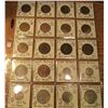 Image 1 : (20) World Coins in 2" x 2" holders and plastic page from  Great Britain. Total Krause/Mishler book 