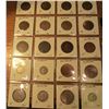 Image 2 : (20) World Coins in 2" x 2" holders and plastic page from  Great Britain. Total Krause/Mishler book 