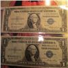 Image 1 : (2) Series 1935 One Dollar Silver Certificates.