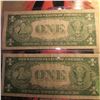 Image 2 : (2) Series 1935 One Dollar Silver Certificates.