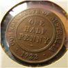 Image 2 : 1922 Australia Half-Penny. VF-EF.