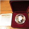 Image 2 : 1796-1996 Canada "Discovery of the McIntosh Apple"  .925 fine Silver Proof Dollar. Original as issue