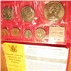 Image 1 : 1970 Royal Visit of H.M. Queen Elizabeth and H.R.H. The Duke of Edinburgh Uncircluated Set in a viny