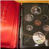 Image 1 : 1977 Throne of the Senate Royal Canadian Proof Set with Silver Dollar as well as Voyageur Dollar. Or