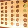 Image 1 : 1909-1985 Nearly Complete Set of Lincoln Cents in a Dansco Album.  Almost every coin from 1936 up is