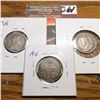 Image 2 : 1910, 1911 & 1912 Canad Ten Cents. VG-F.