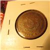 Image 2 : 1863 CWC “Christoph Karl” CH.BU Quarter Size Planchet