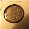 Image 2 : 1883B 5Rappen Switzerland CH. BU