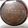 Image 1 : 1855 Prince Edward Island Self Government and Free Trade Token. VF details.