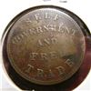 Image 2 : 1855 Prince Edward Island Self Government and Free Trade Token. VF details.