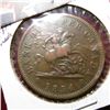 Image 1 : 1854 Bank of Upper Canada Penny Token. VF.