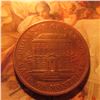 Image 1 : 1842 Province of Canada Bank of Montreal Penny Token.